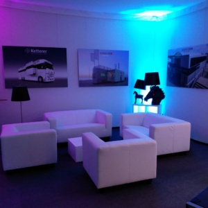 Set Lounge weiß I