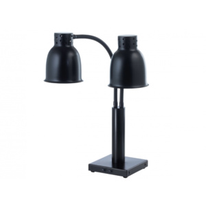 Wärmestrahler/ -lampe doppelt schwarz